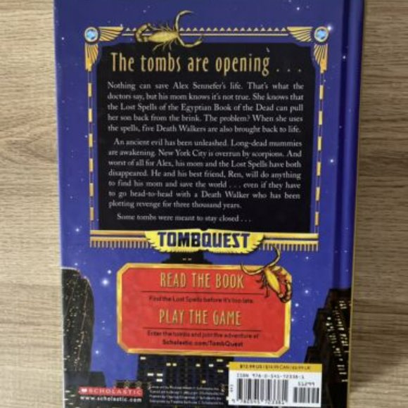 Book of the Dead ( TombQuest Book #1) Hardcover by Michael Northrop - Picture 2 of 7